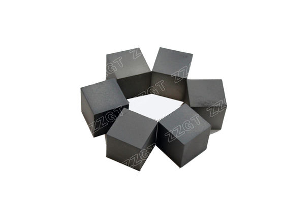 Résistance à l'usure agglomérée par HIP de cube en carbure de tungstène avec la forme carrée